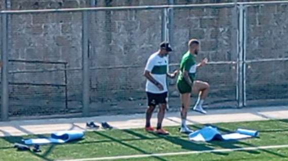 Avellino, ecco Tutino. Primo allenamento in biancoverde per l'attaccante