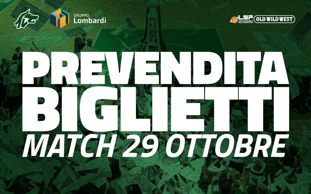 Avellino Basket-Gruppo Mascio Bergamo, partita la prevendita