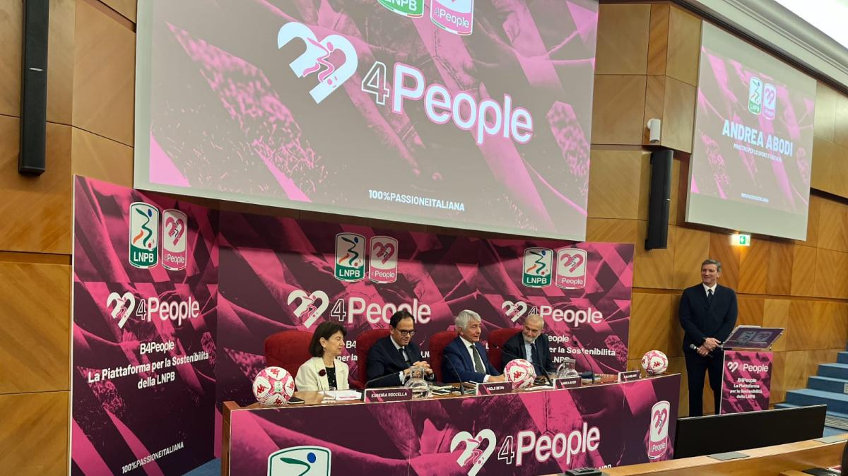 Nasce B4People, piattaforma di sostenibilità della Lega Serie B