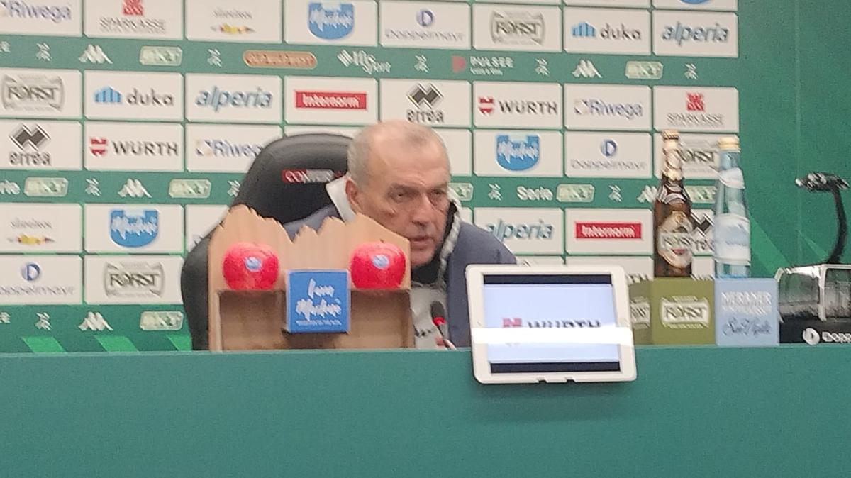 Sudtirol, Castori in conferenza: "Sconfitta immeritata dura da digerire; l'Avellino ha segnato e si è difeso"