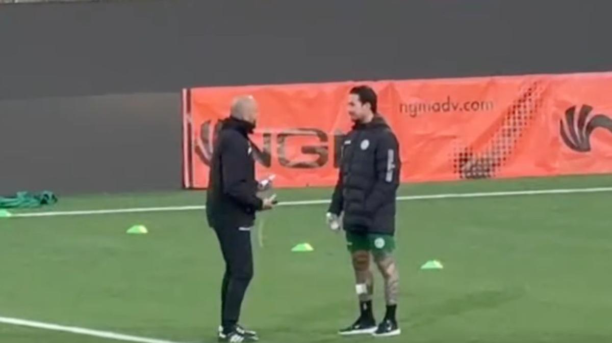 Ripresa al Partenio: Izzo fermo per un affaticamento