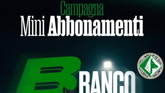 Da domani parte la campagna di mini abbonamenti per le ultime 6 partite in casa del girone di andata