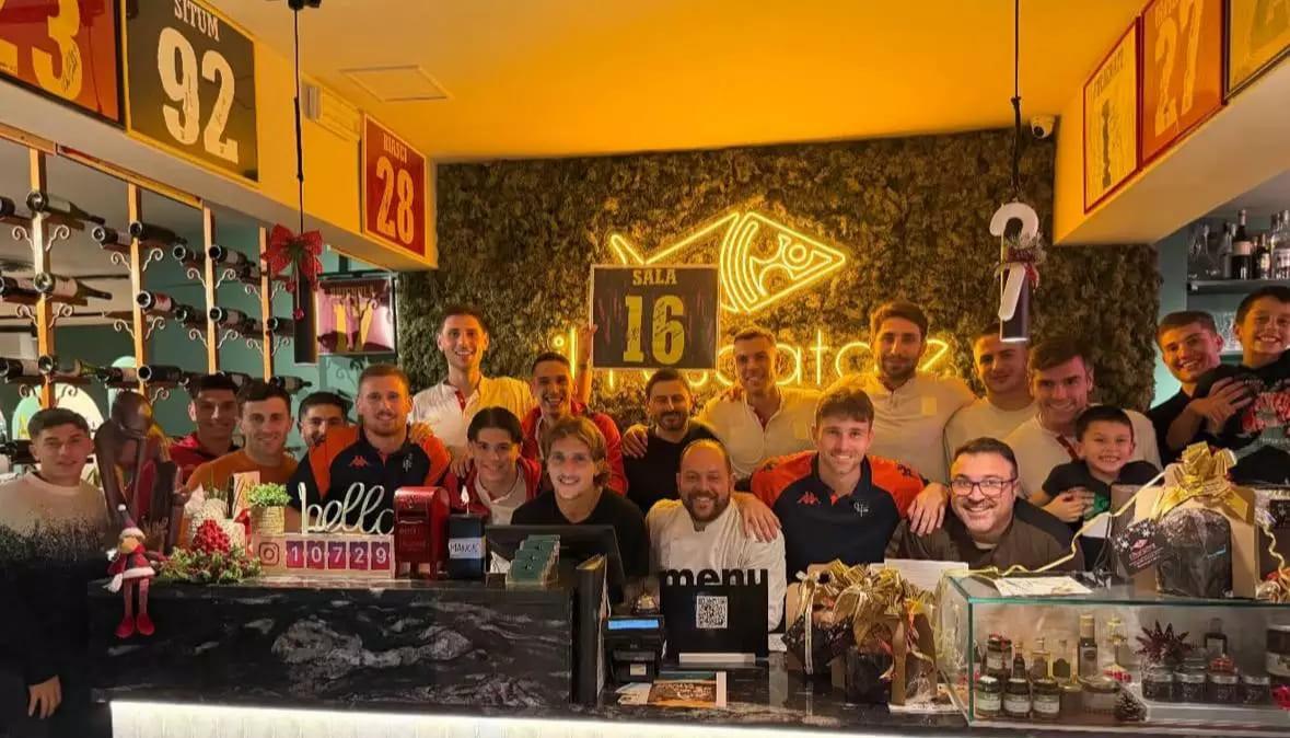 Sounas e Biasci a cena con gli 'eroi' della promozione del 2023 del Catanzaro