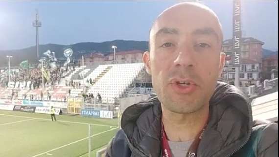 VIDEO - Virtus Entella-Avellino 1-1, il commento a caldo da Chiavari