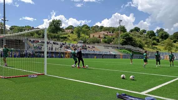 FOTO - L'Avellino inaugura il nuovo Comunale di Mirabella Eclano: entusiasmo alle stelle per i lupi