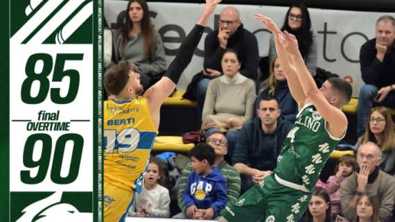 Impresa all'overtime dell'Avellino Basket, espugnato il PalaGesteco di Cividale 