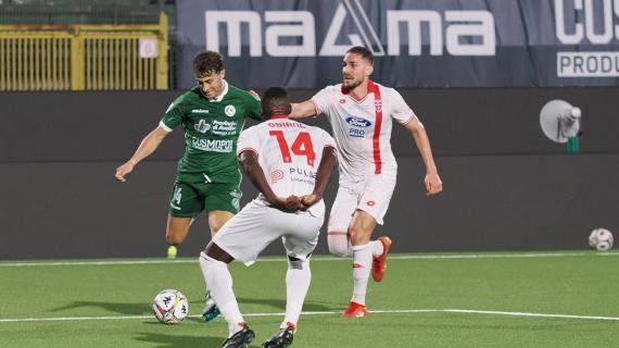 Avellino-Virtus Entella 1-0, fine primo tempo: lupi propositivi e reattivi, il risultato sta stretto