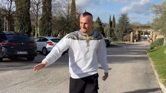 FOTO - Claudio Manzi è arrivato ad Avellino: "Sono carichissimo"