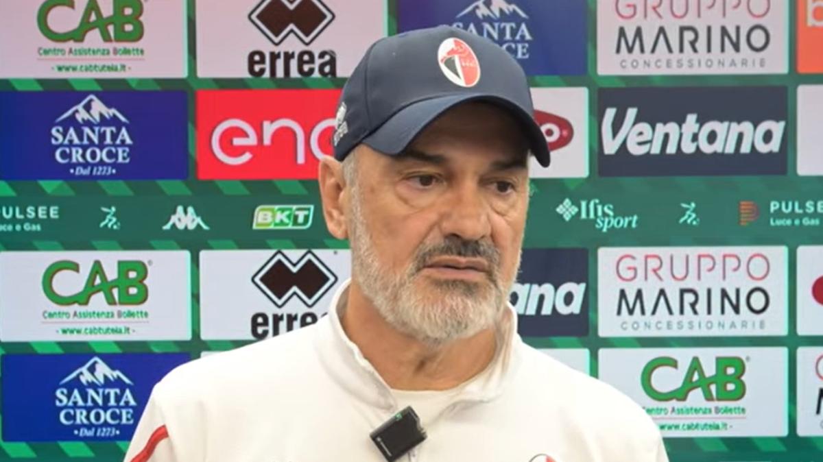 Bari, Vivarini: "L'umore non è quello giusto. L'Avellino ha entusiasmo, dobbiamo ovviare alle loro bravure"
