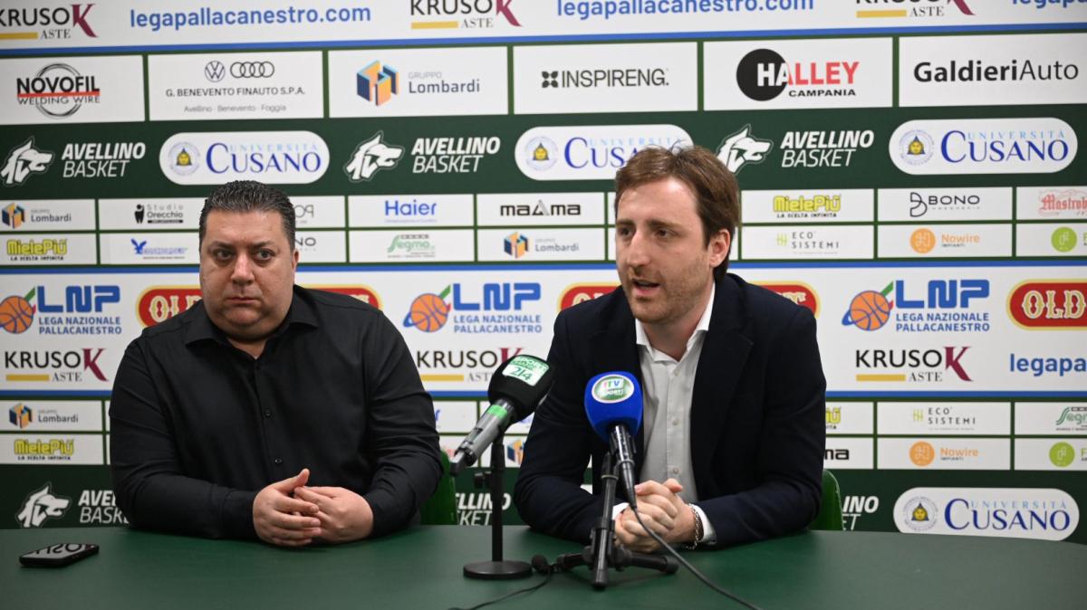Avellino Basket,  l'orgoglio del Presidente Lombardi e lo sguardo al futuro del GM Nevola in conferenza stampa