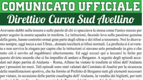 La rabbia della Curva Sud: "Sabato lasceremo il settore vuoto per 15 minuti"