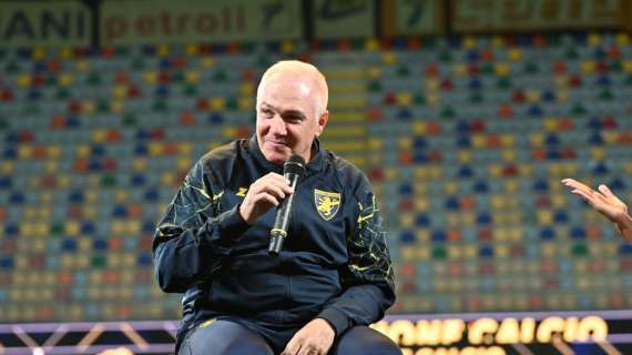 Frosinone, Alvini: "Vogliamo meritare il tifo e gli applausi dei nostri tifosi"