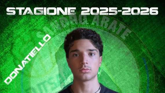 Sandro Abate, ingaggiato il giovane Donatiello