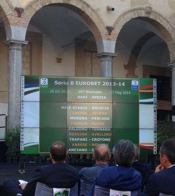 Domani i calendari di B, seguili con TuttoAvellino.it
