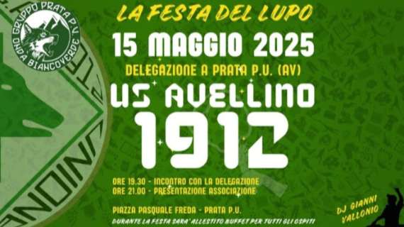 Promozione Avellino, il 15 maggio festa con la delegazione della squadra a Prata Principato Ultra