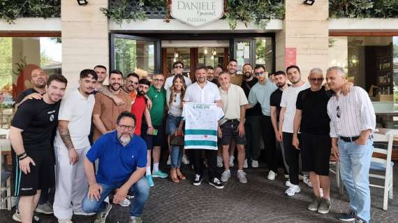 Sandro Abate, pranzo di fine stagione. Appuntamento al prossimo campionato 