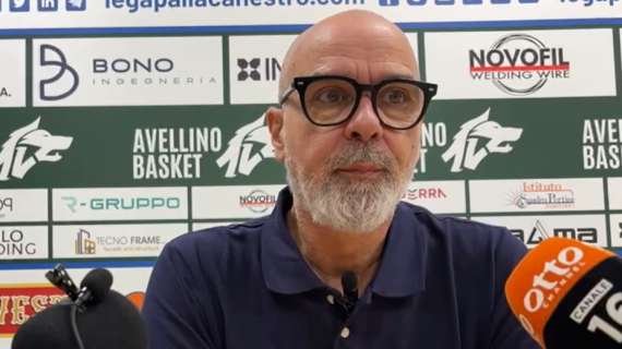 Avellino Basket, Crotti: "Non siamo stati bravi a monetizzare il break maturato"