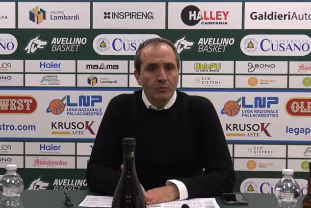 'Unicusano Avellino Basket, Di Carlo: "I ragazzi hanno dato un segnale di voler risorgere"