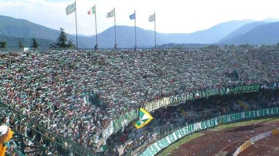 Avellino-Catanzaro: sold-out Tribuna Terminio e il settore ospiti