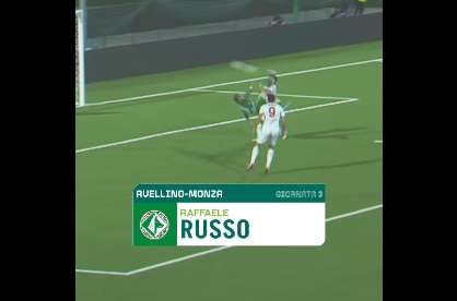 Non c'è storia: è di Russo il gol più bello della terza giornata di B