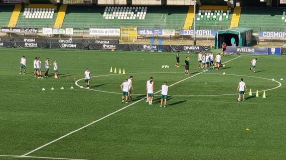 L'Avellino verso Udine: allenamento al Partenio-Lombardi, differenziato per due 