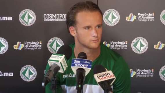 Milani si presenta: "Ho scelto Avellino per il calore, ho trovato un gruppo fantastico. Obiettivo giocare e mettermi in mostra"