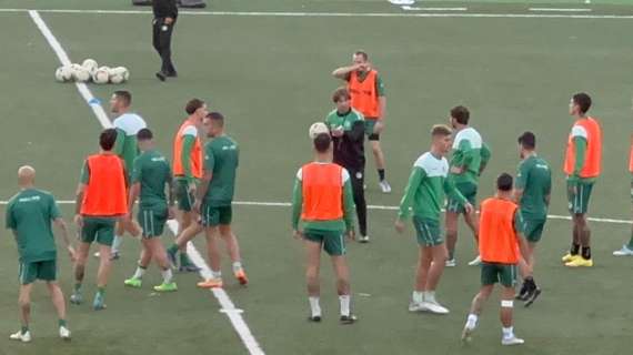 FOTO - Avellino, Rastelli subito in campo: primo allenamento da tecnico dei lupi