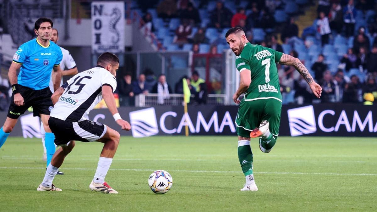 Avellino-Empoli 0-1: 32', occasione per Milani