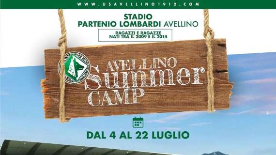 Dal 4 al 22 luglio torna l'US Avellino Summer Camp 2022. Tutte le info su iscrizione e scontistiche