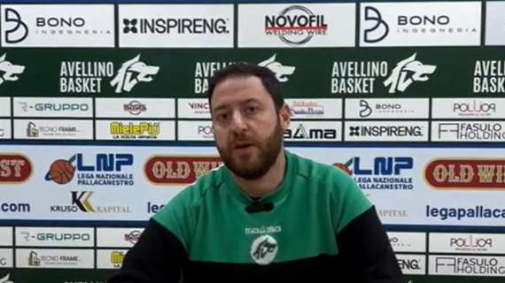 Avellino Basket, Robustelli: "Sappiamo della loro pericolosità di Rimini nel perimento, sappiamo sarà una lotta"