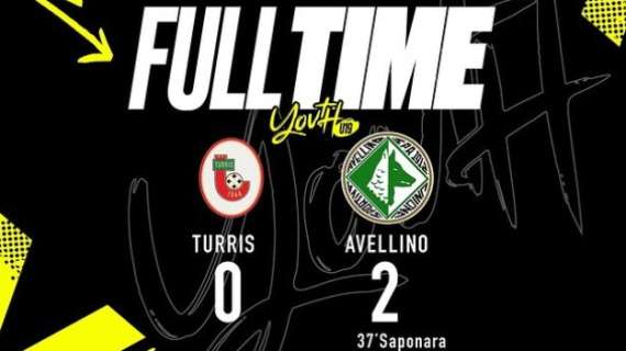 Primavera, l'Avellino chiude il campionato con una vittoria. Battuta la Turris 2-0. Dodici i punti di vantaggio sulla seconda