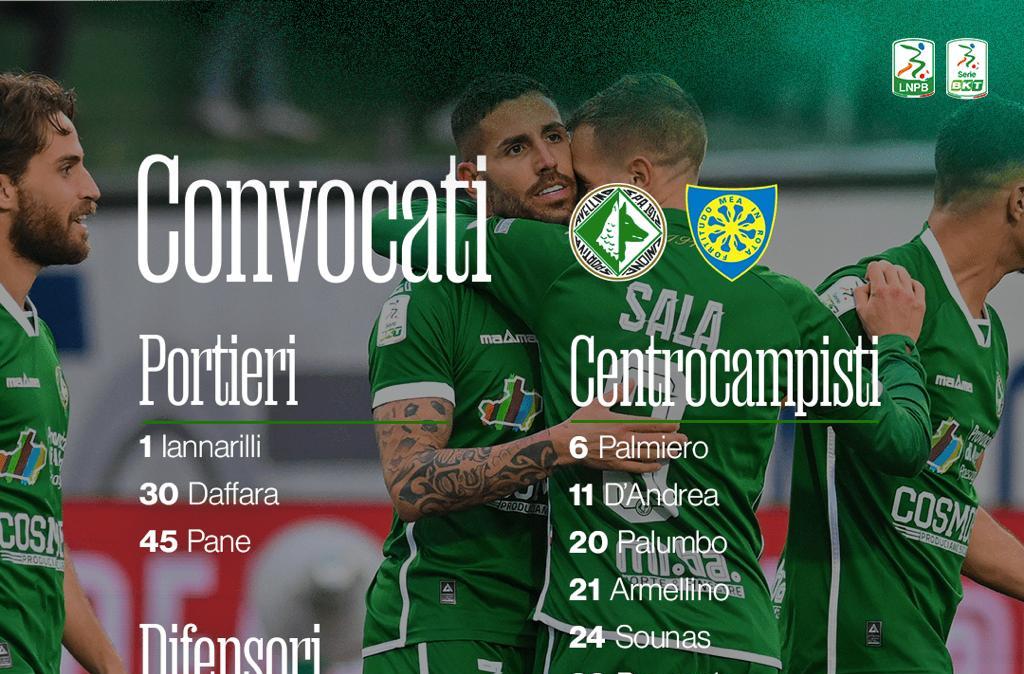 Avellino-Carrarese, i convocati di Biancolino: fuori Kumi e Insigne