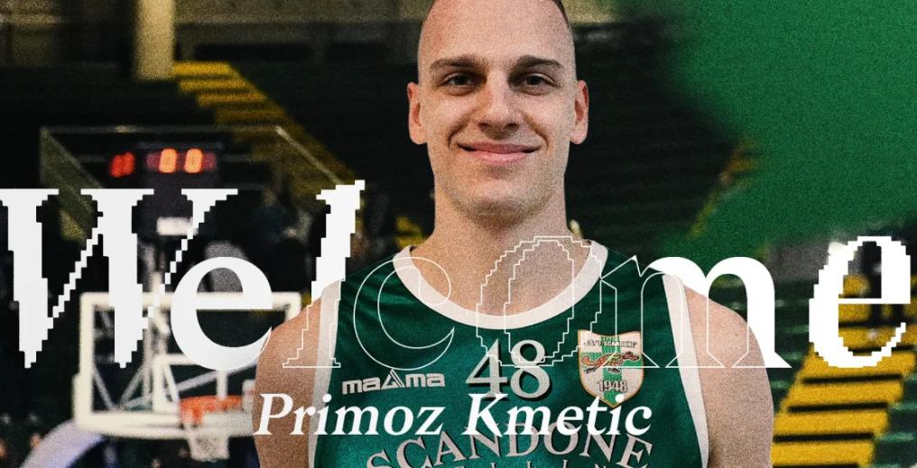 La Scandone Avellino si rinforza con Primoz Kmetic