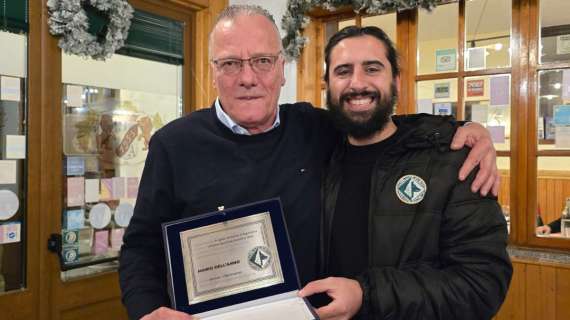 Mario Dell'Anno compie 60 anni: l'Avellino lo celebra con una targa