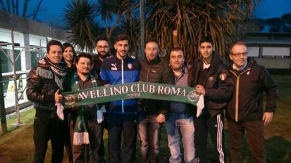 Un amore senza fine, l'Avellino Club Roma incontra Marcello Trotta