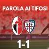 VIDEO - Bari, pareggio al fotofinish. L'opinione dei tifosi...
