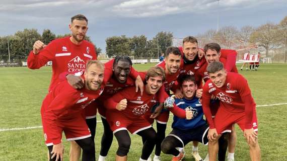 La giornata - Tra campo e palestra. Mini-sfida: vincono i 'rossi'. A parte Matino