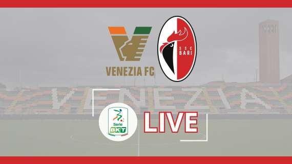 Venezia-Bari 3-1, galletti alla quarta sconfitta esterna consecutiva. RIVIVI IL LIVE