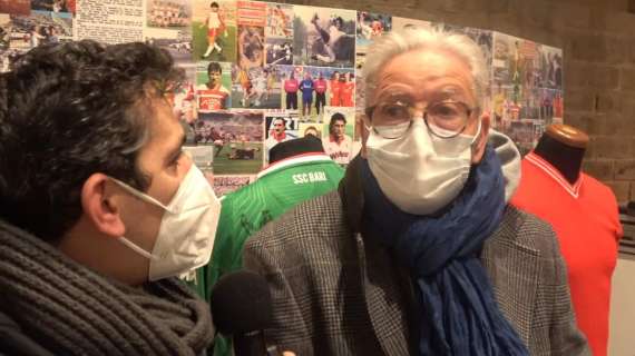 Pasquale Loseto a TuttoBari: "Vedo una squadra agguerrita. Ho donato una targa al museo"