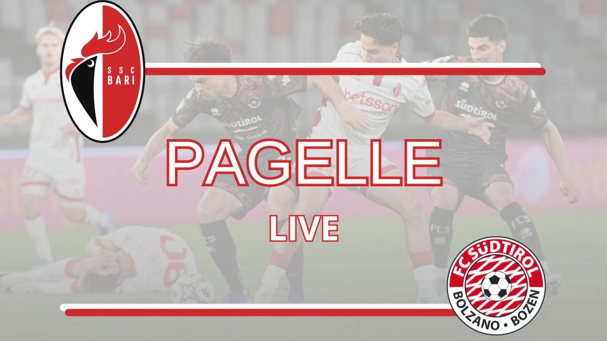 Sudtirol-Bari: le pagelle LIVE del playout di ritorno