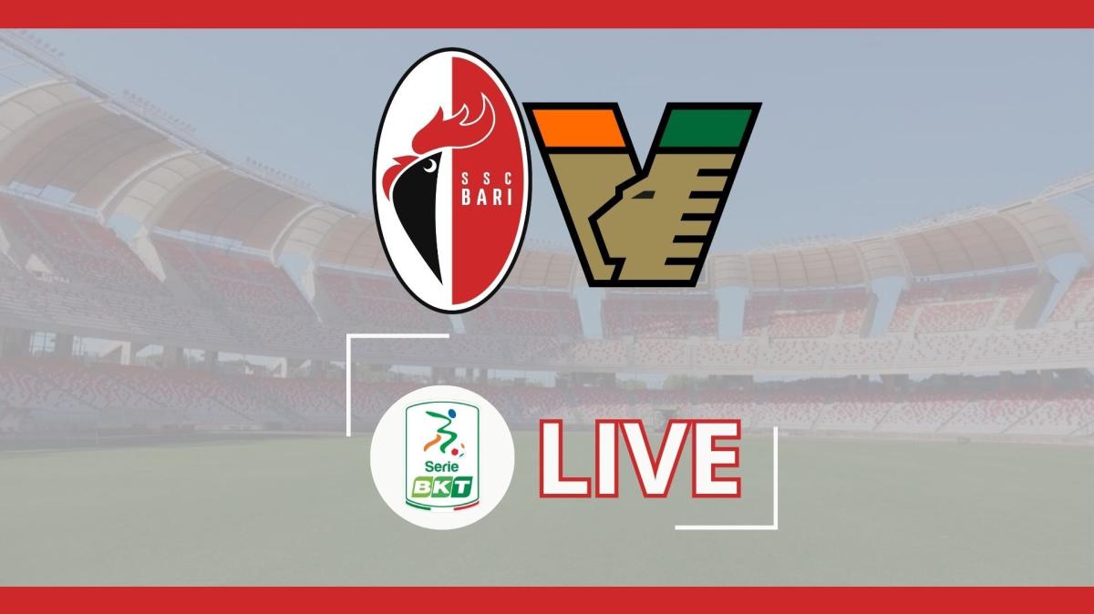 LIVE - Bari-Venezia 0-2, intervallo al San Nicola