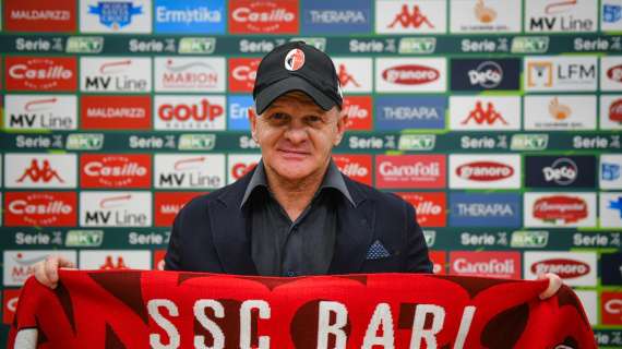 UFFICIALE - Beppe Iachini è il nuovo allenatore del Bari. Un anno e mezzo di contratto
