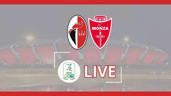 Bari, solo un punto contro il Monza. A Mota risponde Moncini. Rivivi il LIVE