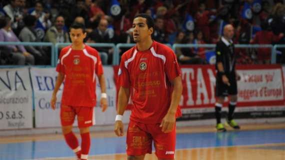 Il brasiliano del Bisceglie Kaka, ieri 4 reti al Pescara