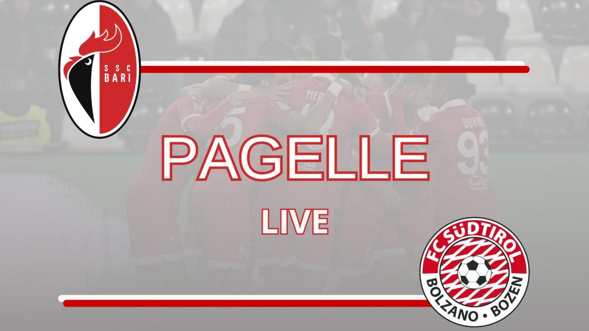 Bari-Südtirol: le pagelle LIVE della 25esima giornata
