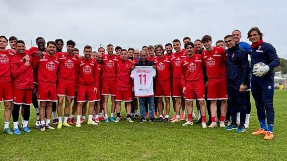 La giornata - Allenamento sotto gli occhi di Joao Paulo (foto). Il report