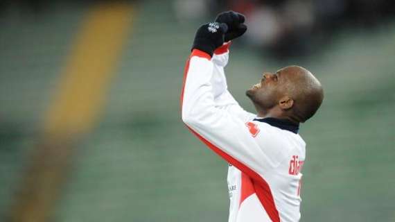 Soulemani Diamoutene con la maglia del Bari