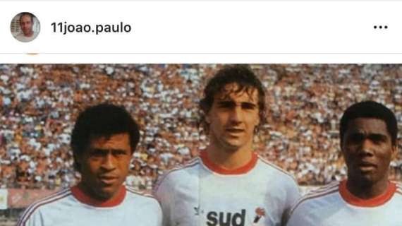 Joao Paulo nostalgico: sui social posta foto in biancorosso e la classifica marcatori 1989/90