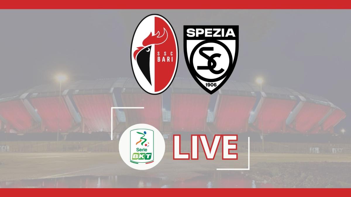 LIVE - Bari-Spezia 0-0, intervallo al San Nicola