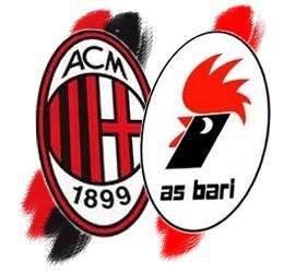 Milan-Bari, le foto